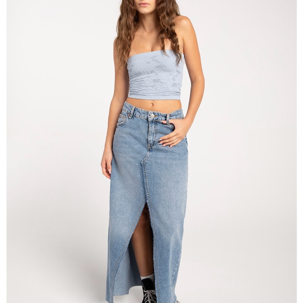 BDG Urban Outfitters Womens Denim Maxi Skirt - Large
